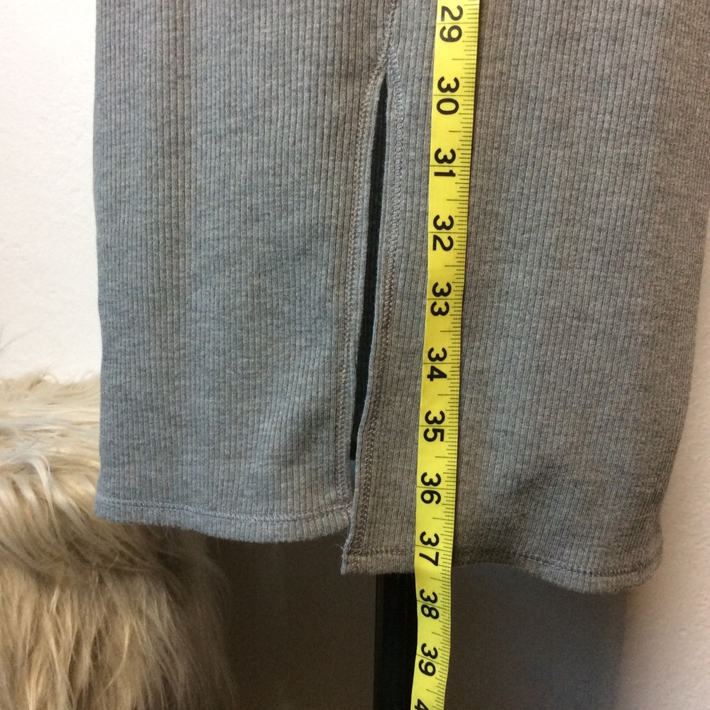 Tokyo Darling Gray Ribbed Tank Dress - Picture 5 of 9